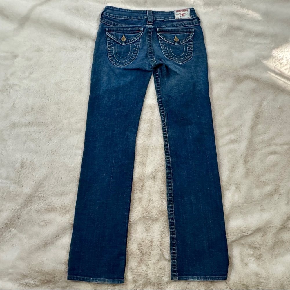 True Religion Women's Billy Straight Leg Medium Washed 8 29 - Picture 5 of 9